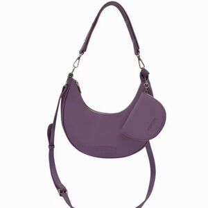 Iris & Rainbow Cloud Purple VIP Bag Women's Bag with Detachable Pouch